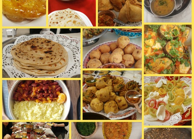 מאכלים מסדנת בישול הודי אותנטי
